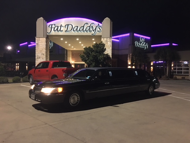 Stretch Limo at Fat Daddys